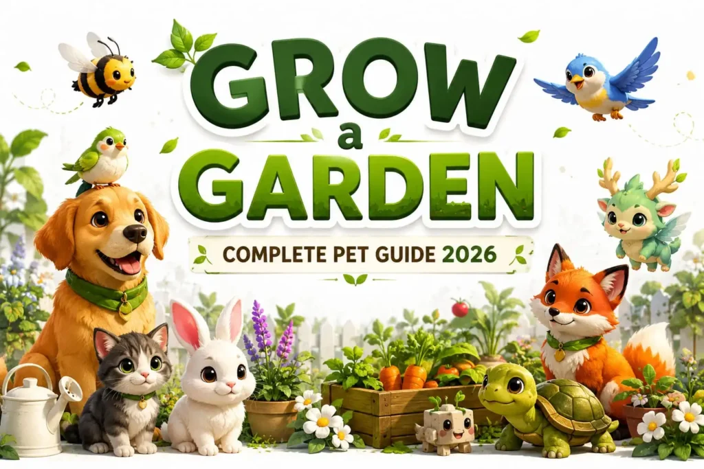 Grow a Garden Pet Guide