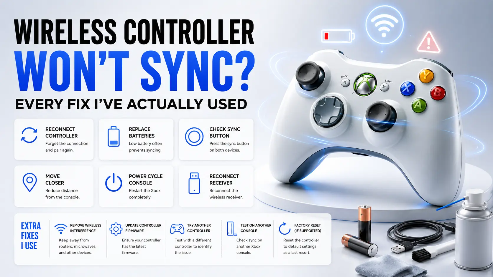 Xbox 360 Controller Not Working