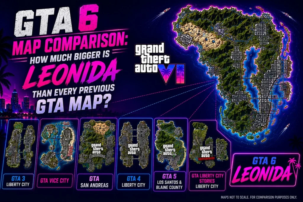 GTA 6 Map Comparison