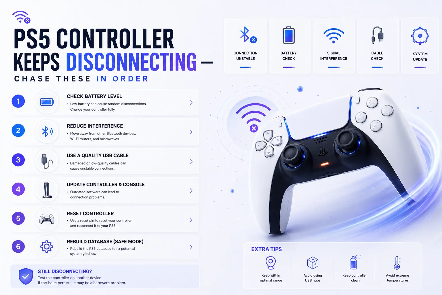 PS5 Controller Not Working?