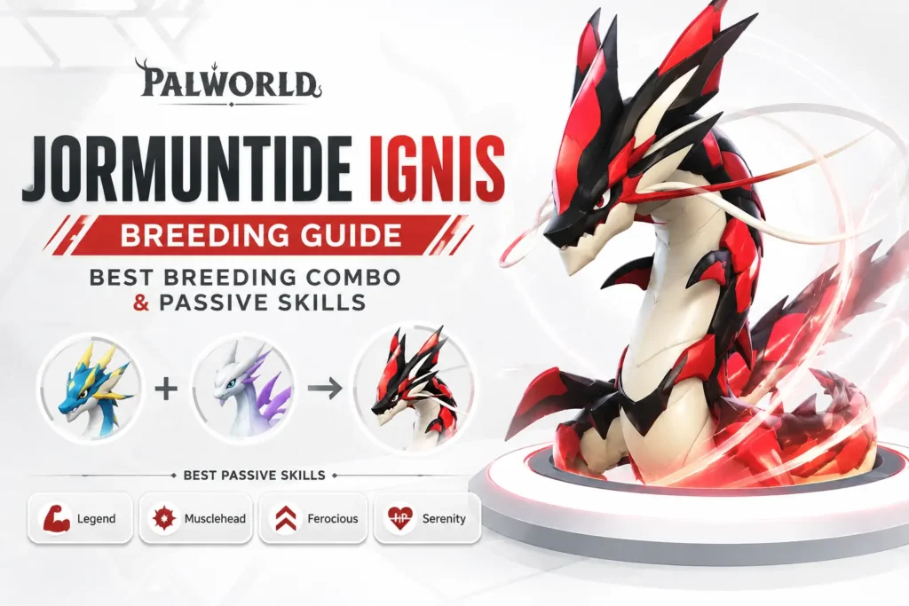 Palworld Jormuntide Ignis Breeding