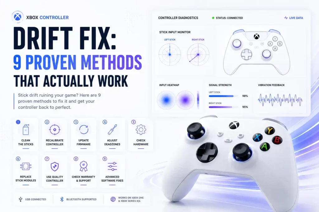 Xbox Controller Drift Fix 9 Proven Methods That Actually Work