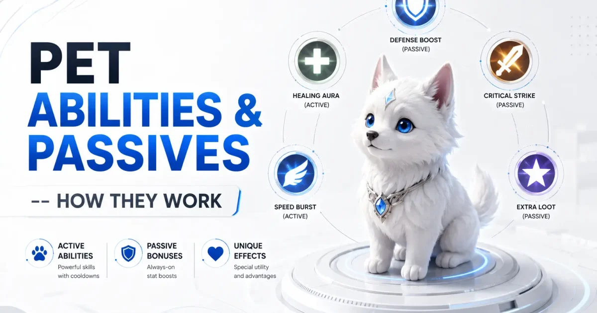 Pet Abilities & Passives How They Work Grow a Garden Pet Guide